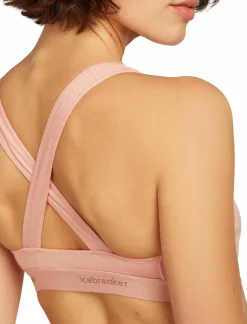 mmtsklep Bielizna Termoaktywna-Stanik Icebreaker Merino 125 Cool-Lite Sprite Racerback Bra Women